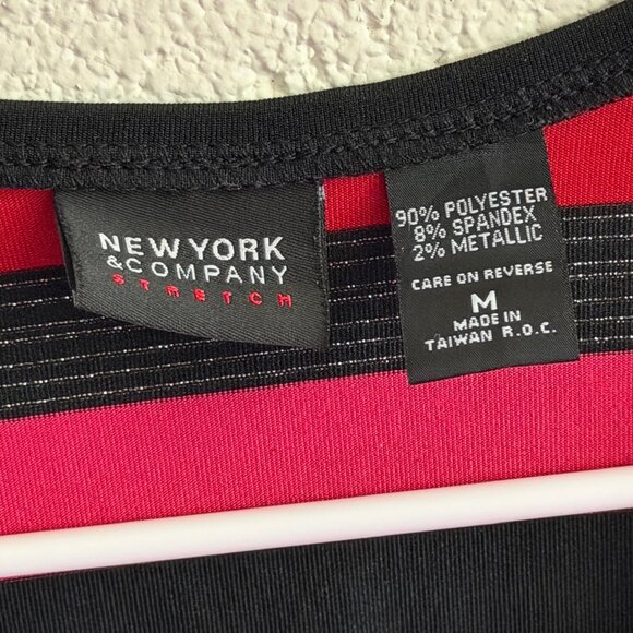 New York & Company Striped Sleeveless Tank Top - Picture 4 of 6